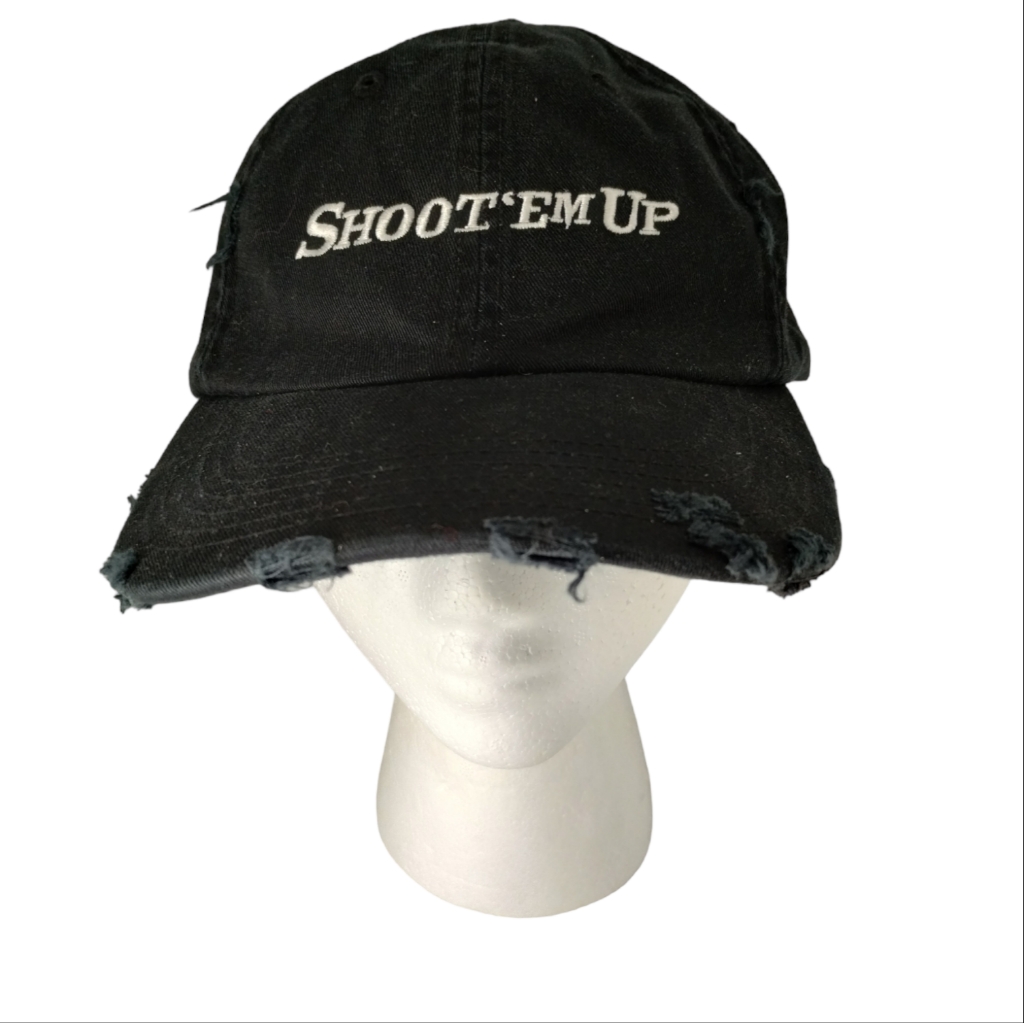 Shootem Up Movie Ball Baseball Cap District Threads Hat Adjustable Distressed